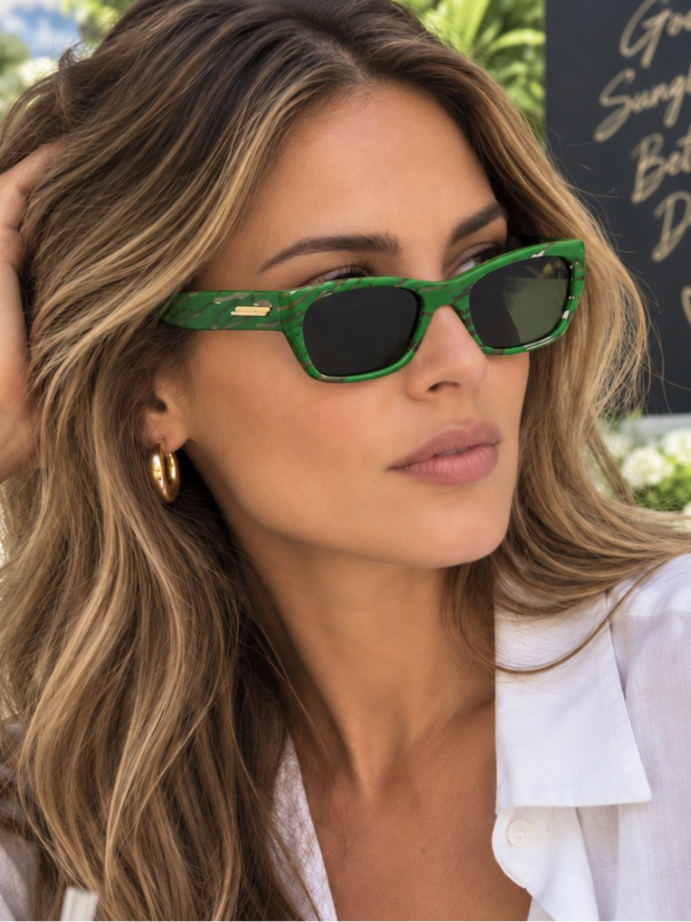 Excluded Bottega Veneta Sunglasses, New 355